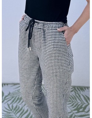 PANTALON ALEXIS (PIED DE POULE) MOLLY BRACKEN