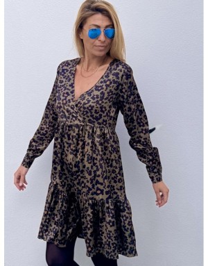 ROBE DORIAN LEOPARD MOLLY BRACKEN