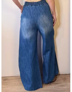 Pantalon de type jogging en denim Banditas from Marseille - référence : Cerveteri