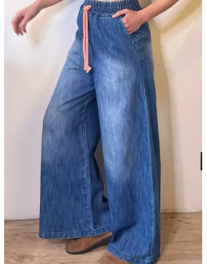 Pantalon de type jogging en denim Banditas from Marseille - référence : Cerveteri