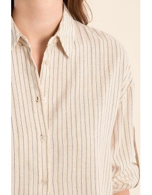 CHEMISE FLUIDE RAYÉE G963EE - MOLLY BRACKEN