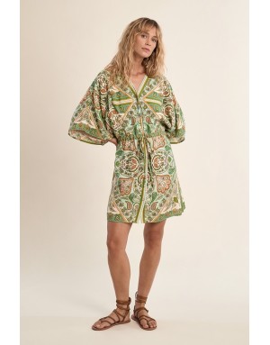 ROBE KIMONO IMPRIMÉE MOLLY BRACKEN
