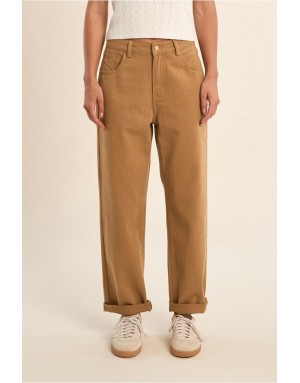 Denim droit camel Molly Bracken - Référence : EF1581EP