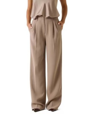 Pantalon tailleur signé Guess d'une élégance irréprochable - Référence : W5YB08