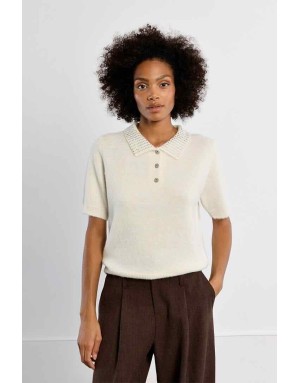 POLO MAILLE ET STRASS- LILI SIDONIO POUR MOLLY BRACKEN