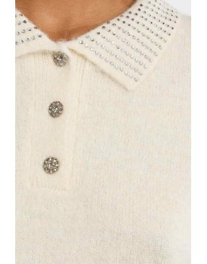 POLO MAILLE ET STRASS- LILI SIDONIO POUR MOLLY BRACKEN