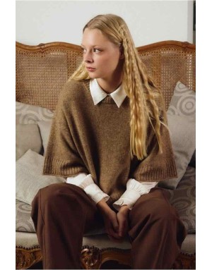 PULL CAMEL MAILLE OVERSIZE BETH MOLLY BRACKEN