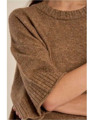 PULL CAMEL MAILLE OVERSIZE BETH MOLLY BRACKEN