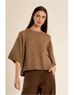 PULL CAMEL MAILLE OVERSIZE BETH MOLLY BRACKEN