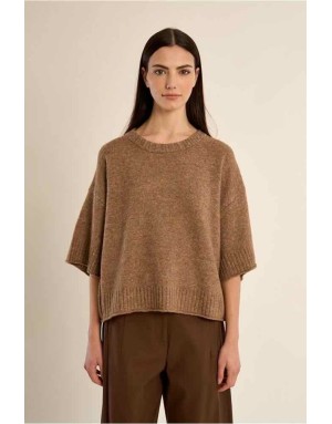 PULL CAMEL MAILLE OVERSIZE BETH MOLLY BRACKEN