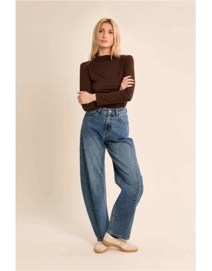 sous-pull fin, seconde peau, disponible en noir et en marron - Référence : EF1662EN