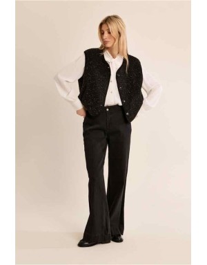 GILET SANS MANCHES MAILLE TEXTURÉE - MOLLY BRACKEN